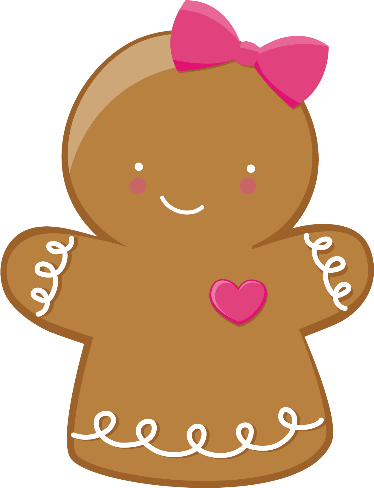 Christmas Gingerbread Girl Clip Art Gingerbread Pinterest - Personalized Gingerbread Girl Mug (1331x1725)