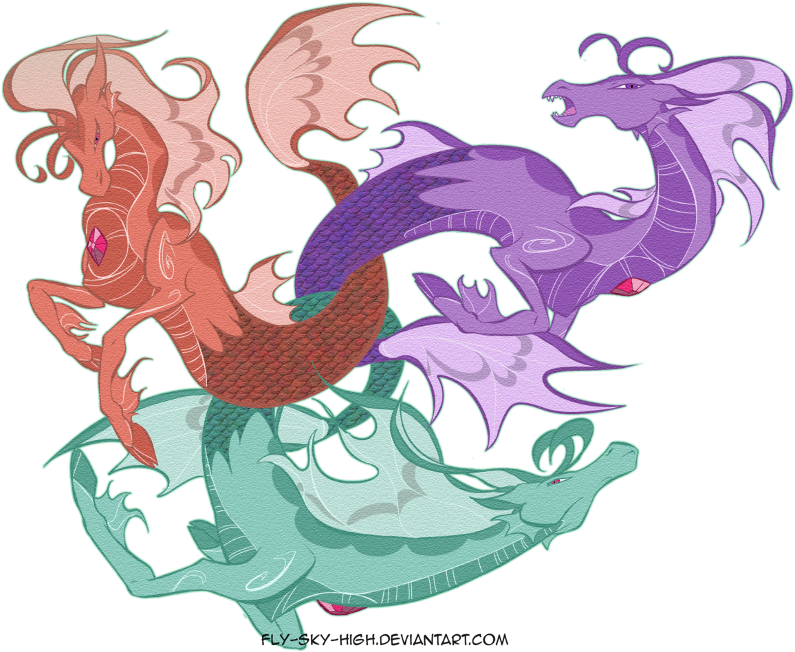 Chinese Dragon Clipart Baby Pencil And In Color - My Little Pony: Equestria Girls - Rainbow Rocks (1280x984)
