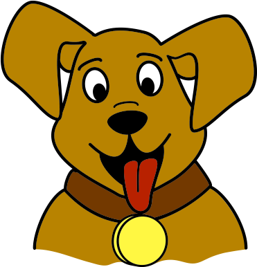 Cute Dog Illustration Png Graphic Cave - Graphics (1200x628)