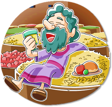 Jesus Can Even Walk On Water - Parable Of The Rich Fool (372x373)