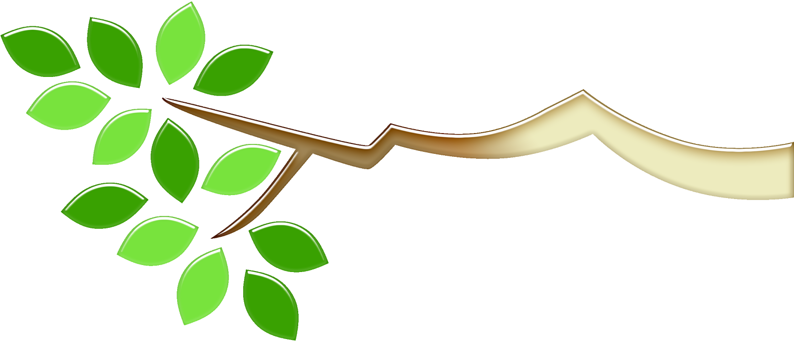 Birdhouse Clip Art Clipart Cute Whimsical Bird House - Galho Para Coruja Png (1600x689)