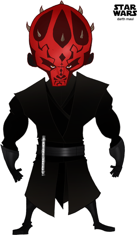 Darth Maul By Shang-dayahti - Cartoon (530x800)