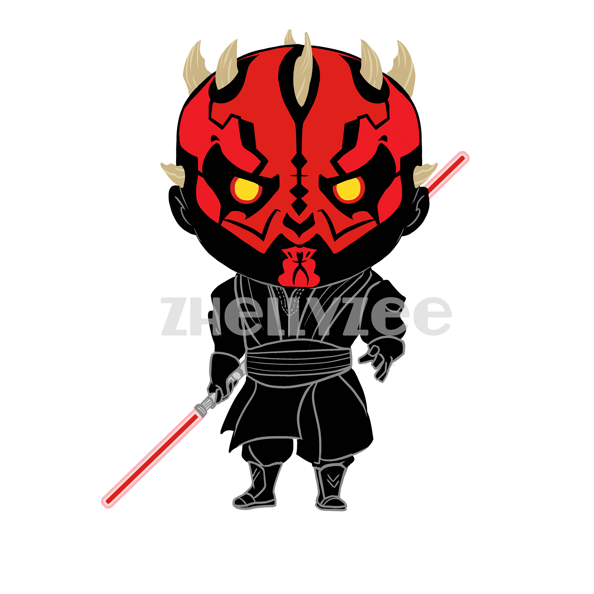 Darth Maul Pillow Plush - Star Wars (2100x2100)