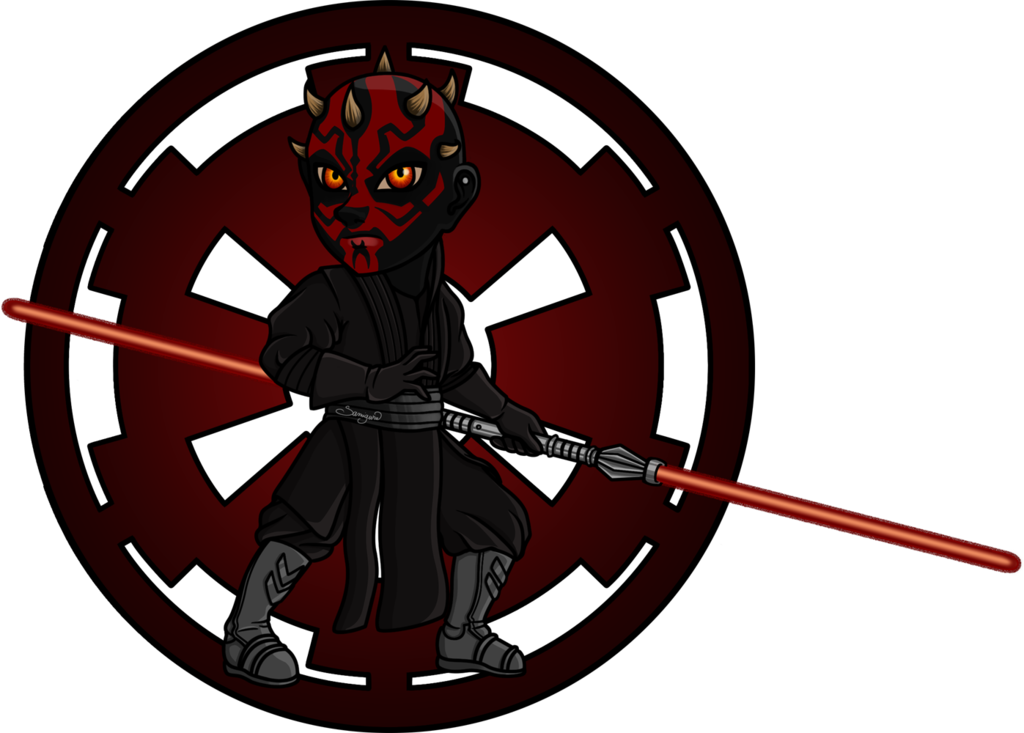 Chibi Darth Maul By Olivsima - Star Wars (1024x733)