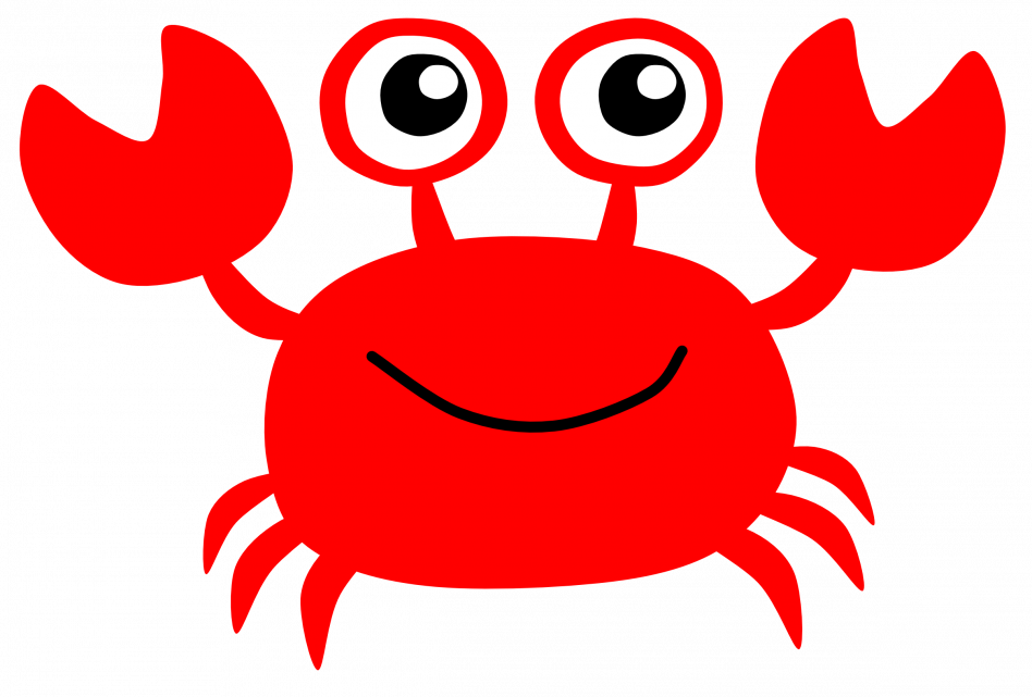 Best Crab Clipart Cute Cartoon Pictures Cartoons - Crab Clipart (948x641)