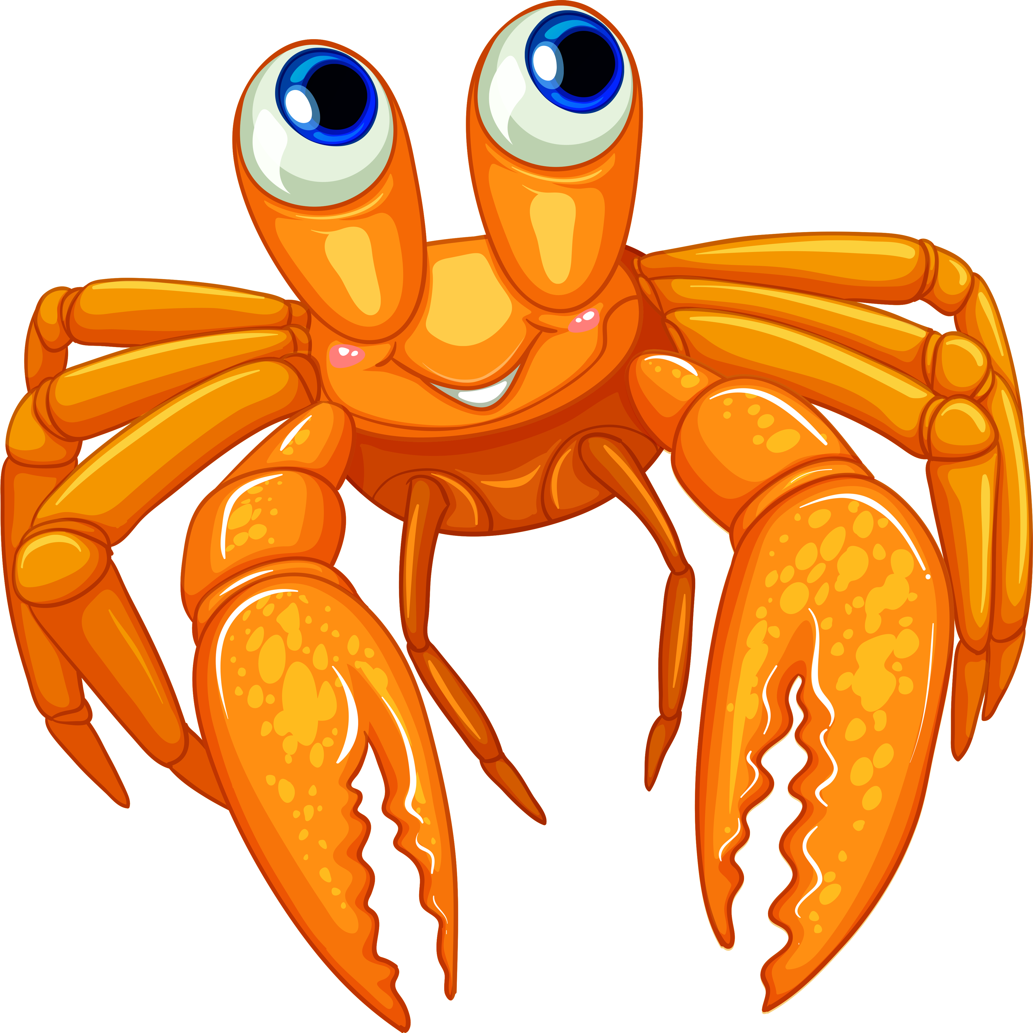 Hermit Crab Clip Art - Hermit Crab Cartoon (3453x3453)