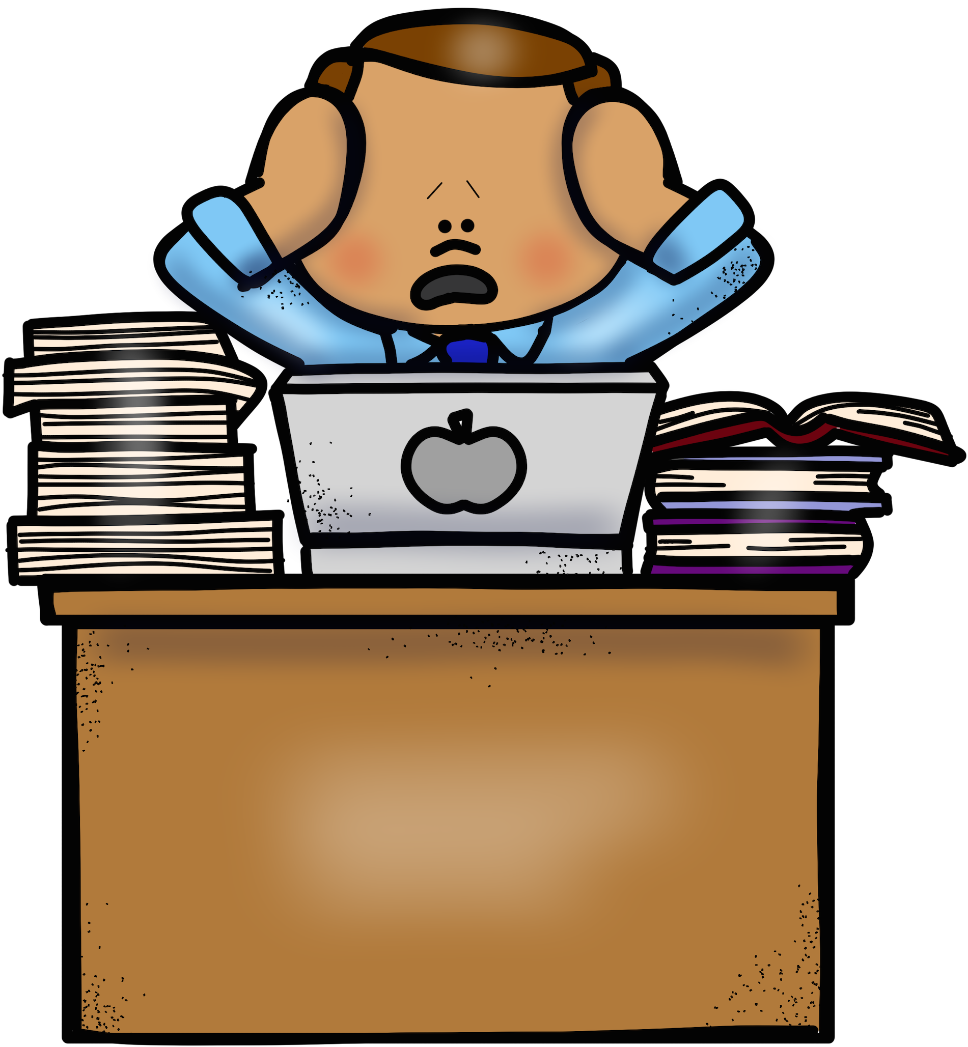 *✿**✿*al Cole*✿**✿* - Cute Melonheadz Clipart For Teachers (1935x2100)