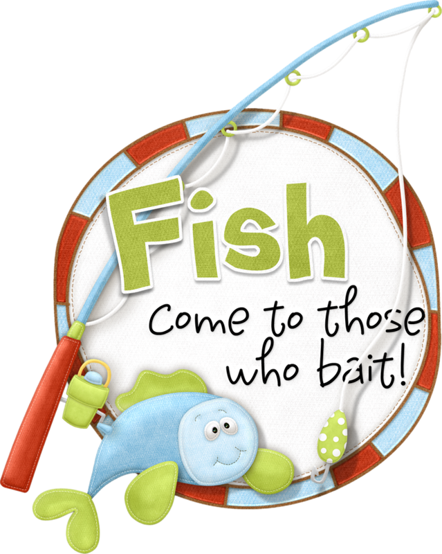 Wordart Bait - Free Scrapbook Elements Fishing (639x800)