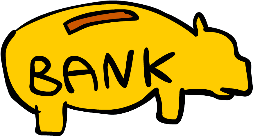 Fluffy The Fish Piggy Bank - Bank (961x555)