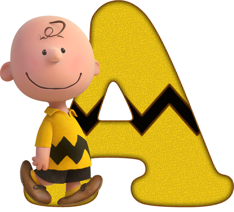 Peanuts Gang - Alfabeto Charlie Brown (765x695)