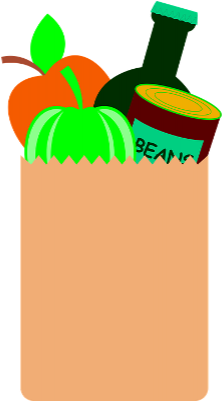 Food Bank Clipart 8, Buy Clip Art - Groceries Clipart Transparent Background (543x445)