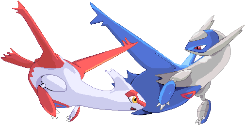 Latias Clipart - Latias E Latios (509x268)