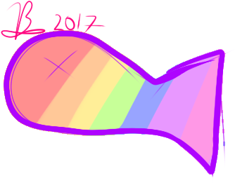 Peachqq 5 6 Rainbow Fish By Peachqq - Peachqq 5 6 Rainbow Fish By Peachqq (420x291)