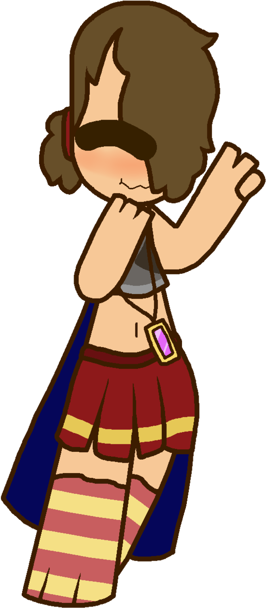 Cheerleader Sky By Artistic-box - Cheerleader Sky By Artistic-box (626x1275)