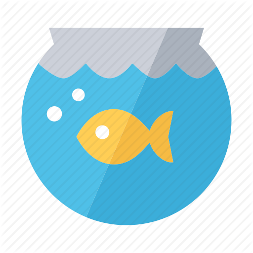 Rainbow Clipart, Fish Clipart, Fishbowl Clipart, Pet - Google Maps (512x512)