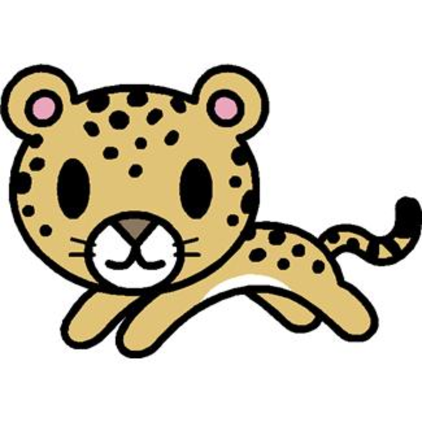 Leopard Free Images At Clkercom Vector Clip Art - Cartoon Leopard (600x600)