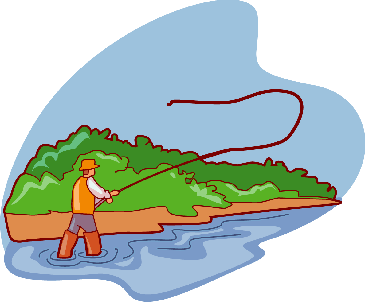 Fisherman 20clipart - Fisherman Clipart (1188x984)