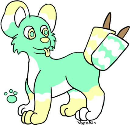 Lemon Lime Summer Creamsicle Closed By Vixessrin - Cartoon (500x500)