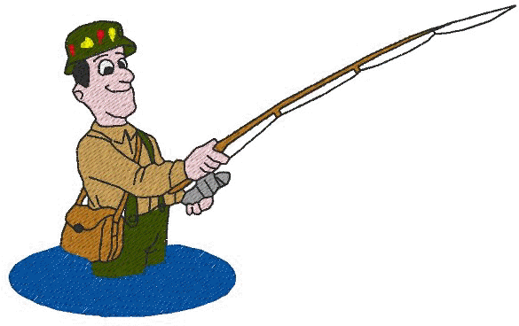 Angler Clipart (589x386)