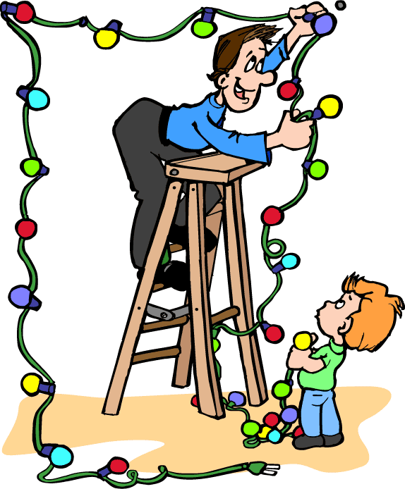 Christmas Lights Clipart Memes - Christmas Lights Clip Art (574x694)