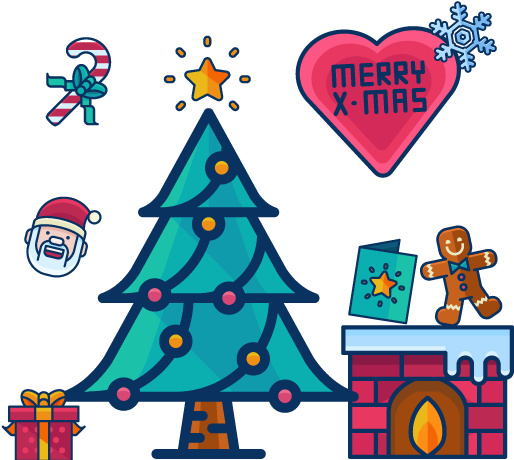 It's Beginning To Look A Lot Like Christmas Let's Discuss - Christmas Tree (522x464)