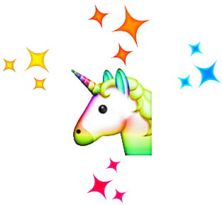Unicornio De La Etiqueta Engomada De Smiley Clip Art - Unicornio De La Etiqueta Engomada De Smiley Clip Art (427x640)