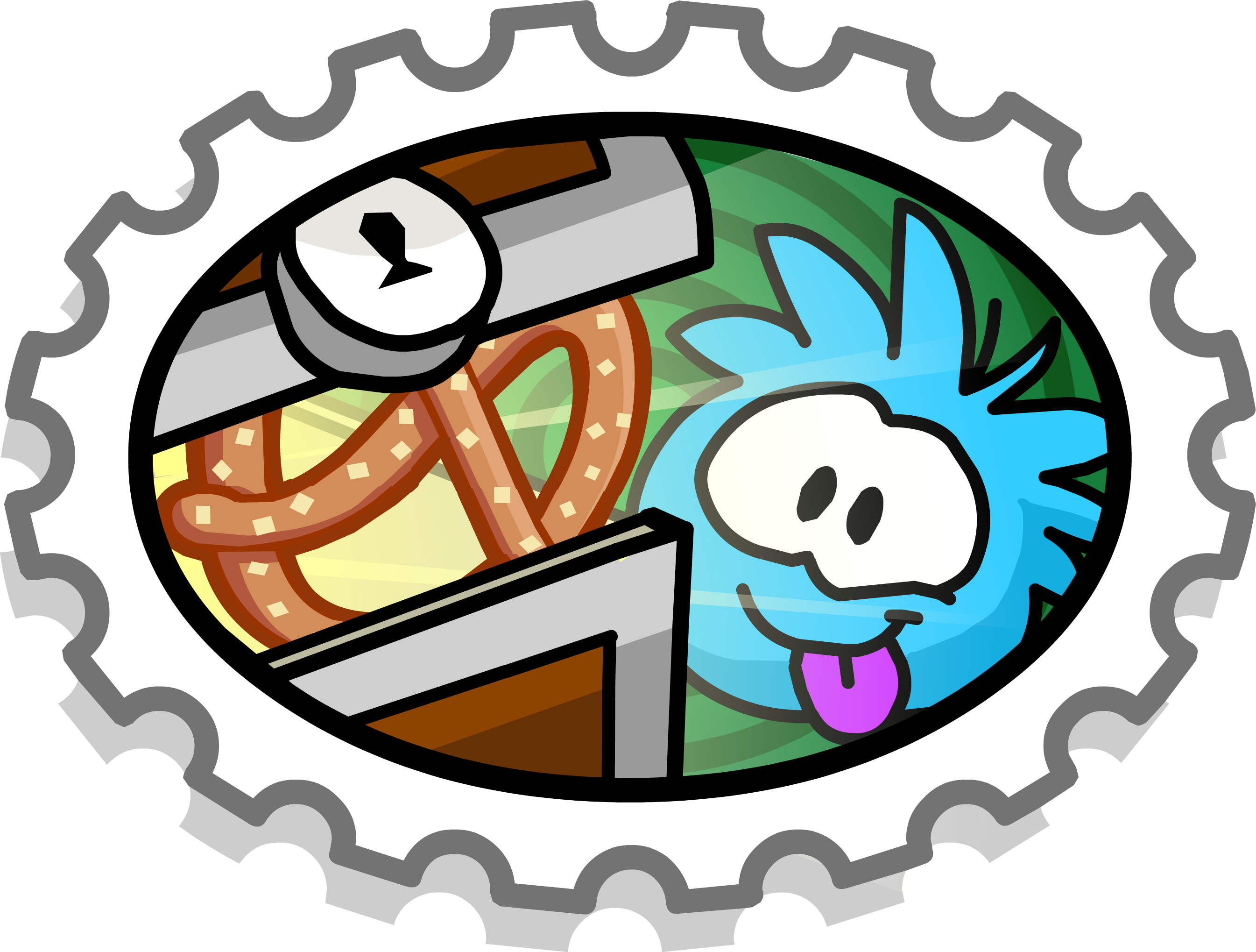 Stamps - Club Penguin Stamps (2690x2038)