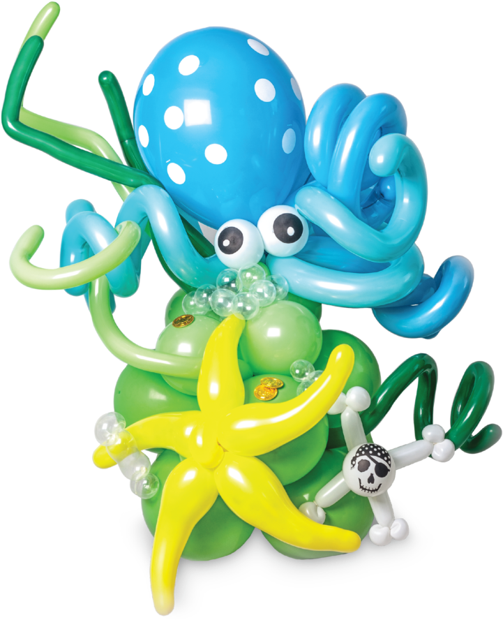 Octopus Friends Sculpture - Octopus (1024x1014)