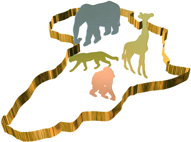 Hand Drawn Woodland Animals Clipart, Forest Animals - Wilderness Png (960x605)