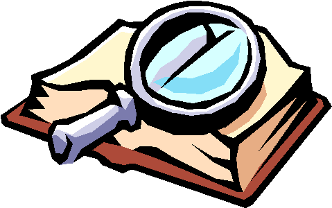Mystery Book Clipart - Research (481x306)