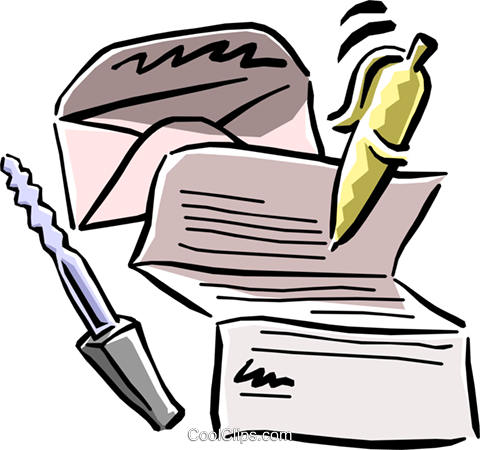 8 Letter Opener Clip Art - Letter (480x450)