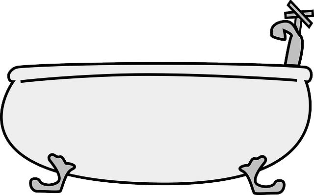 Cartoon, Shower, Bathroom, Bathtub, Tub, Bath - Bathtub Clip Art (640x398)