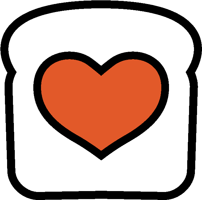 Related Our Daily Bread Clipart - Heart (724x764)