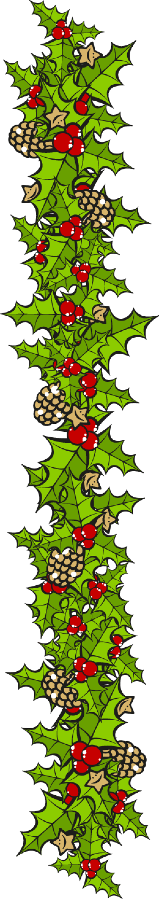 Clip Art For The Christmas Holidays - Clip Art (640x3603)