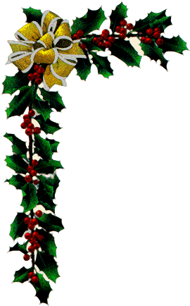 View Source - Christmas Corner Border Png (275x443)