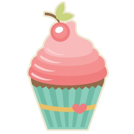 Cupcake Svg Cutting File For Scrapbooking Cupcake Svg - Miss Kate Cuttables Cupcake (432x432)