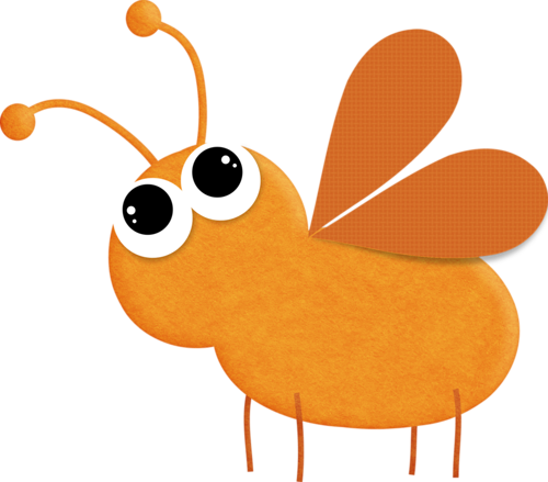 Borboletas & Joaninhas - Honeybee (500x439)