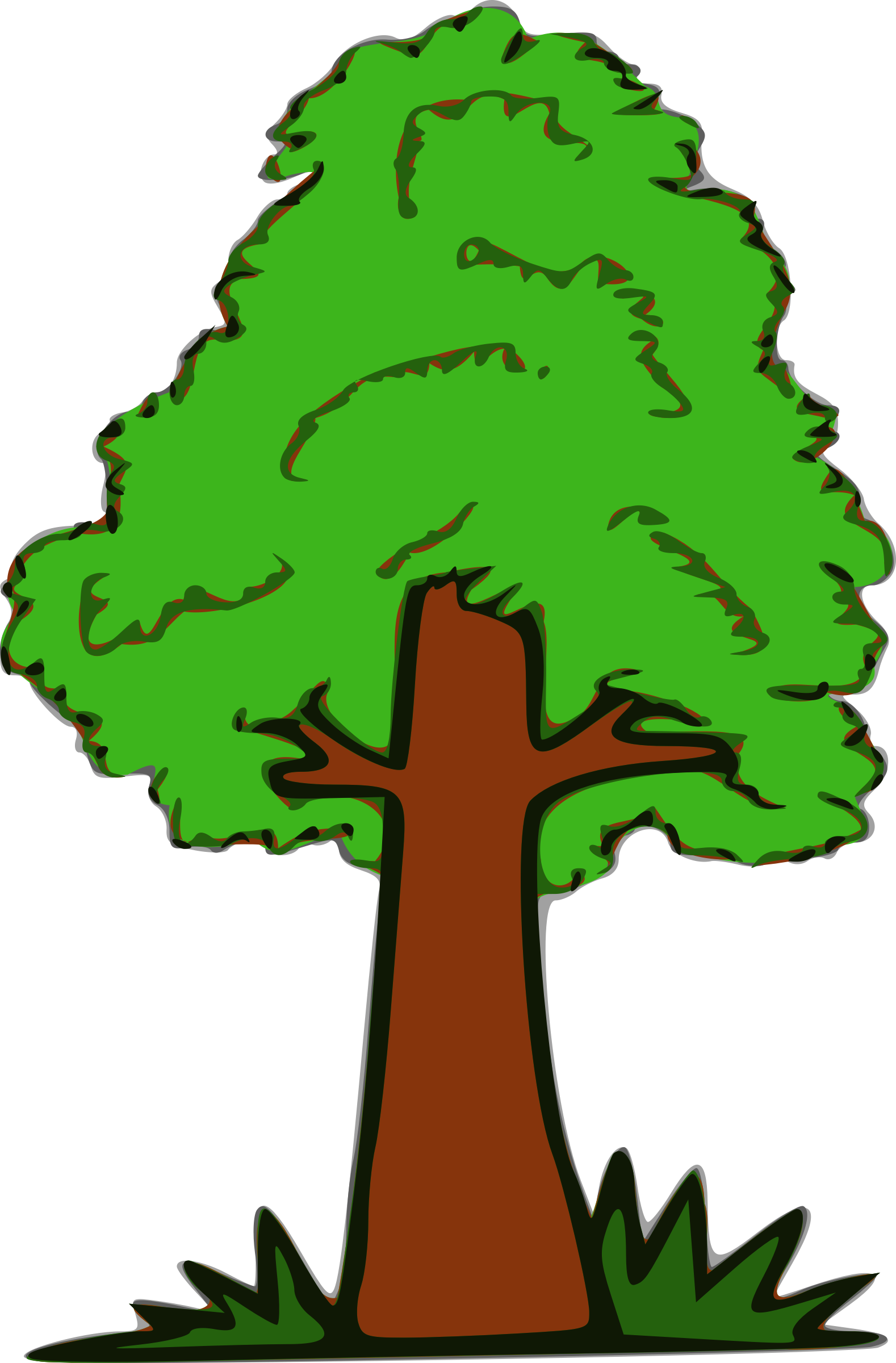 Clipart - Simple Trees (1578x2400)