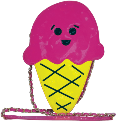 Ice Cream Cone Crossbody Bag - Ice Cream Cone (415x415)