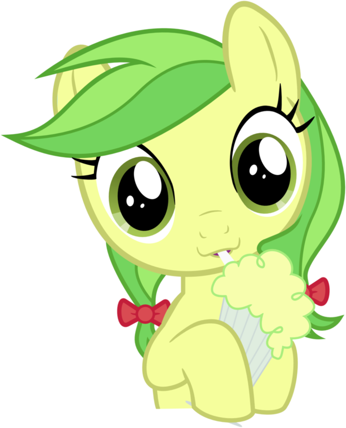 Milkshake By Isegrim87 - My Little Pony Apple Fritter Baby (922x1024)