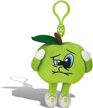 Whiffer Sniffer Sour Saul Green Apple Backpack Clip - Whiffer Sniffers “sour Saul” Green Apple Scented Backpack (480x360)