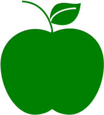 Black Apple 青 りんご イラスト フリー 548x548 Png Clipart Download