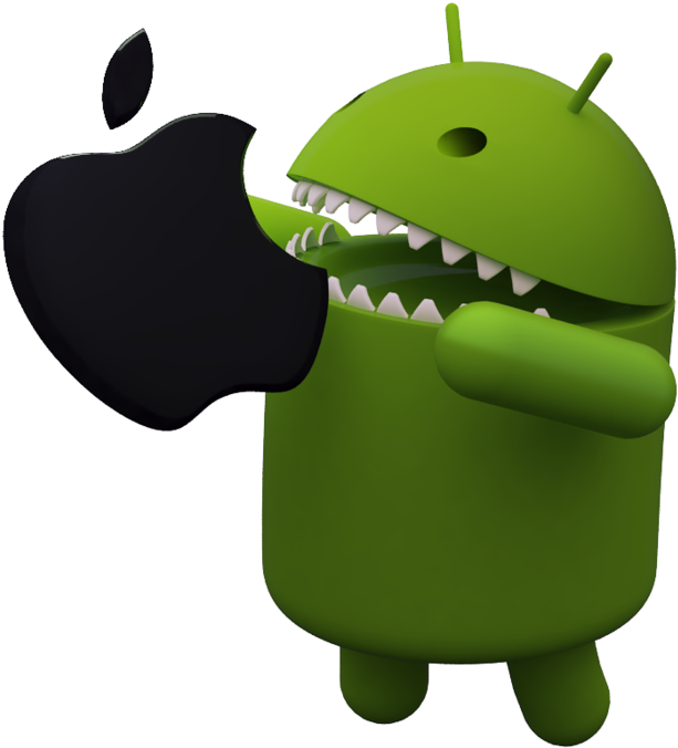 Android Vs Apple Transparent (900x1125)