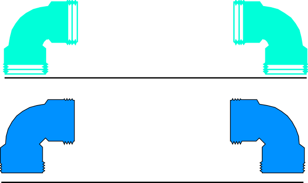 Pipes Clipart - Cartoon Pipes (600x357)