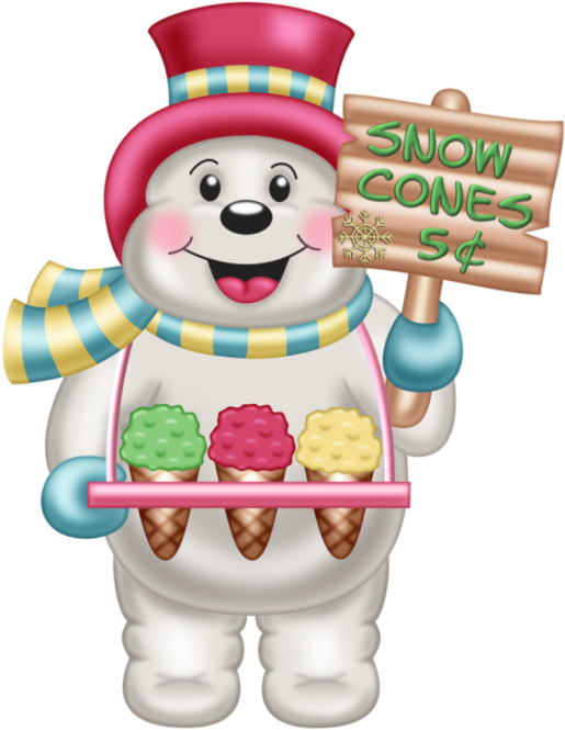 Bonhomme De Neige,tube,png - Cartoon (600x767)