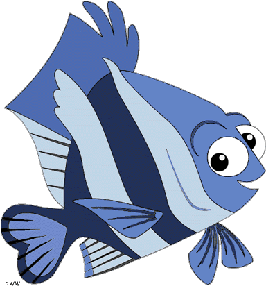 Nemo Clipart - Finding Nemo Clip Art (400x422)