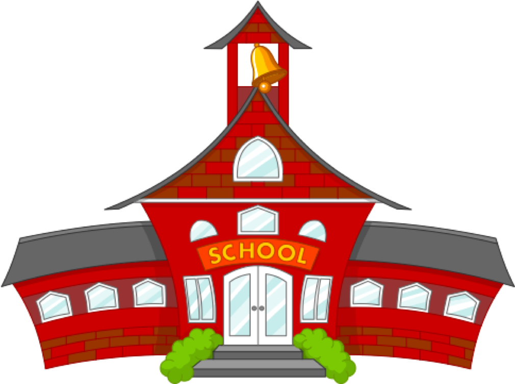 Clipart Of School Building (1010x753)