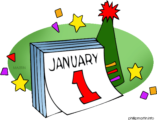 New Year Clipart Free Clipart Images - New Years Eve Clip Art (574x450)