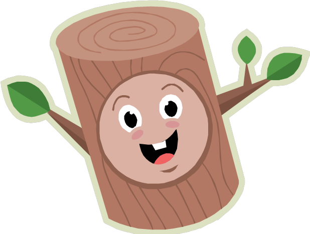 Happy Log Clipart Parenting Plus Magazine - Happy Log (618x467)