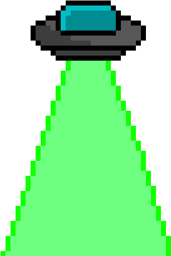 Ufo - Pixel Art Captain America Infinity War (370x540)